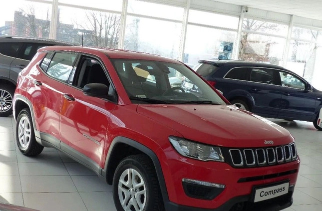Jeep Compass cena 69999 przebieg: 42970, rok produkcji 2017 z Izbica Kujawska małe 191